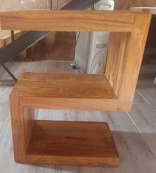 Mesa auxiliar de madera de palisandro Bombay ECI
