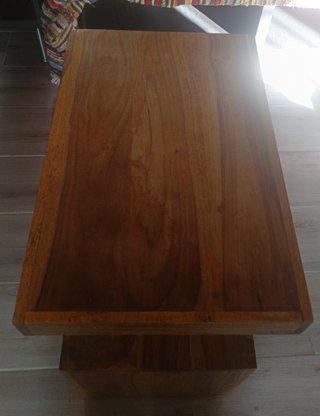 Mesa auxiliar de madera de palisandro Bombay ECI