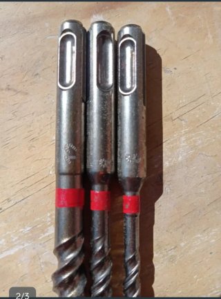 Brocas Hilti SDS Plus 12, 8, 6 x 17 cm