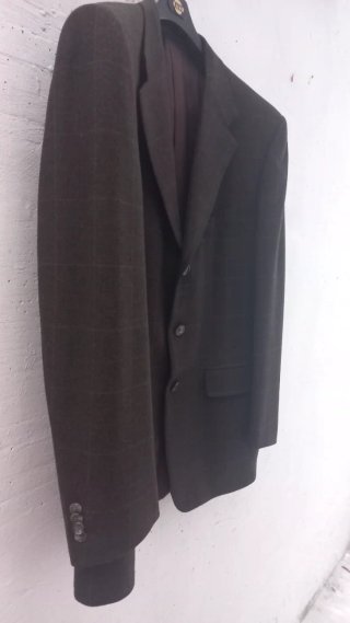 Giacca Corneliani Lana Marrone XL