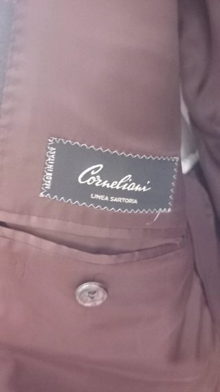 Giacca Corneliani Lana Marrone XL