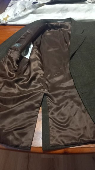 Giacca Corneliani Lana Marrone XL