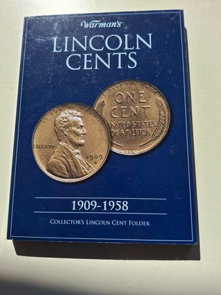 Album Monedas Lincoln Cents 1939-2017 y 2025D