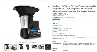 Moulinex ClickChef HF456810 Robot Cocina