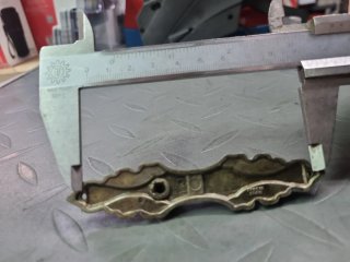 Lote 26 Tiradores Antiguos Metal Gris