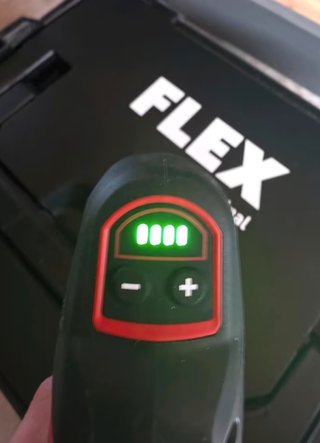 Pulidora Flex PXE 80 a batería