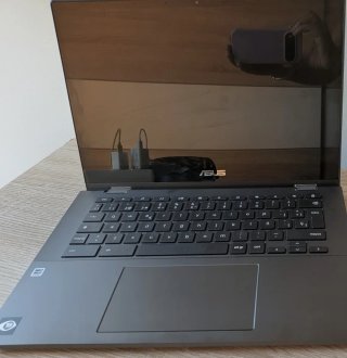 Chromebook ASUS Negro Convertible