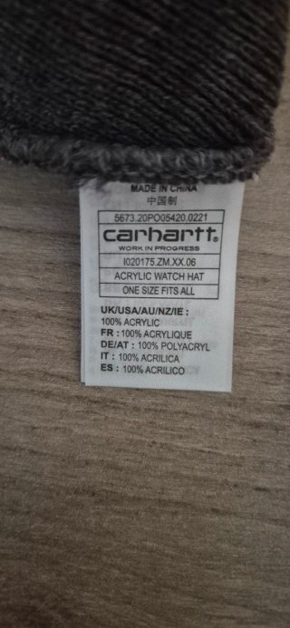 Gorro Carhartt Gris