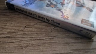 Kingdom Hearts Birth by Sleep PSP Caja y Manual