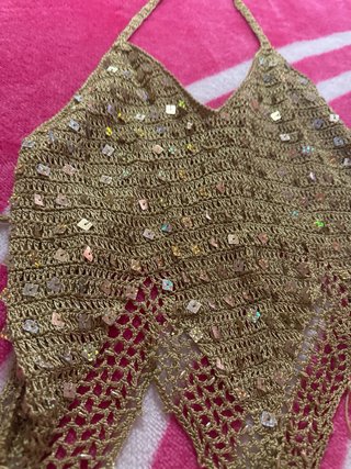 Conjunto fiesta dorado