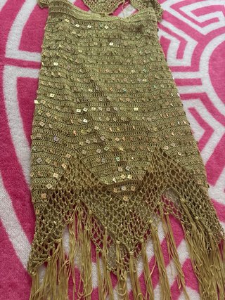 Conjunto fiesta dorado