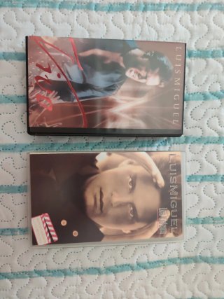 Cintas VHS Luis Miguel - Los Videos