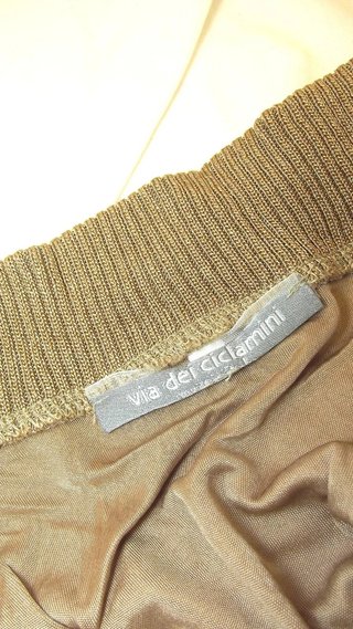 Via Dei Ciclamini Raso Giubbino Beige Da Donna L