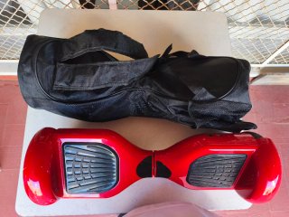 Hoverboard Rojo con Bolsa de Transporte