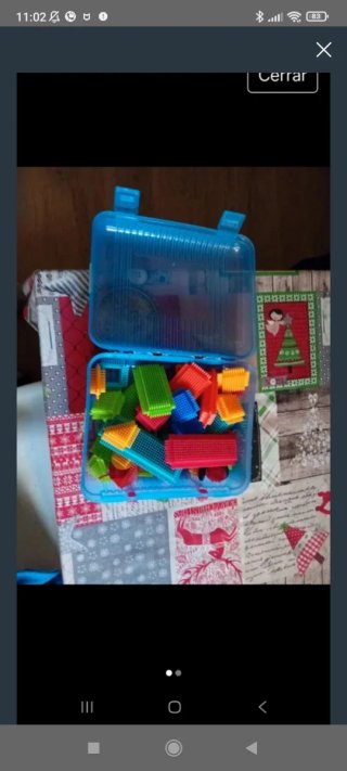 Juego de construcción tipo Bristle Blocks