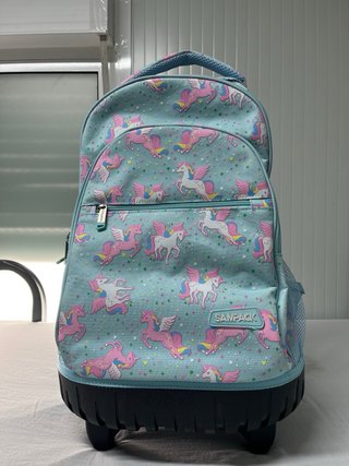 Mochila Samsonite con ruedas y unicornios