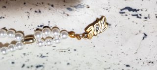 Bracciale perle e oro
