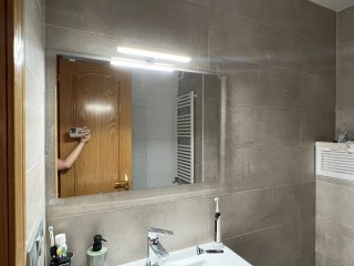Espejo de baño con luz LED