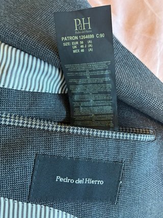 Chaqueta Pedro del Hierro Gris