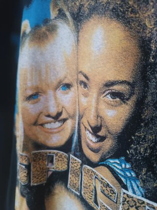 T-shirt Spice Girls vintage anni '90 rara