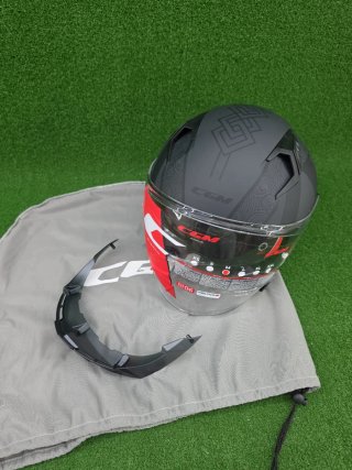 Casco CGM 127S Jet Negro Grafito