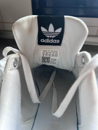 Zapatillas Adidas Blancas Talla 41.5. No envios