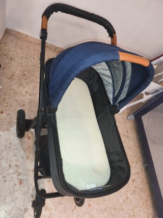 Carrito bebé 3 piezas: capazo, maxicosi, silla
