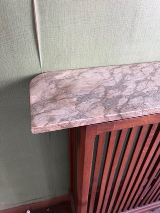 Protector radiador o mesa auxiliar madera
