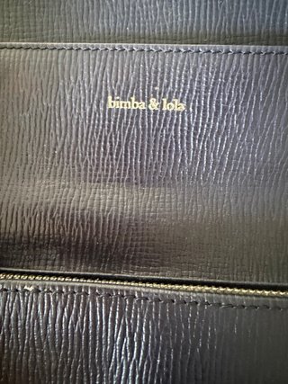 Cartera Bimba y Lola Piel Azul Marino