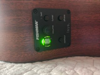 Guitarra Mini Martín Electroacústica. Nueva.