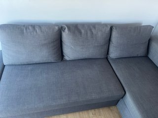 Sofá chaiselongue/cama con canape para almacenaje