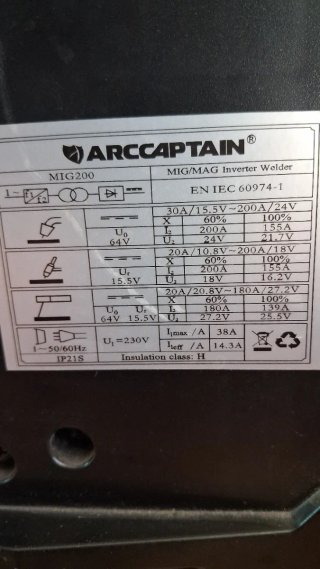 2 Máquinas Mig Galagar y Arccapitan
