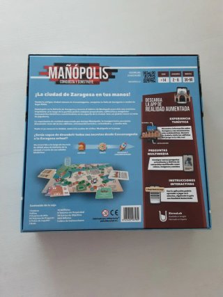 Juego de mesa Mañópolis: Conquista y Construye