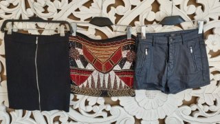 Lote 3 Faldas y Pantalón Fiesta Talla S
