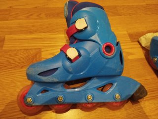 Patines Oxelo Play3 Niños y protecciones.