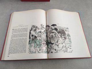 DON QUIJOTE DE LA MANCHA ILUSTRADO POR DALÍ
