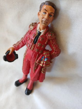 Figura Torero Rojo