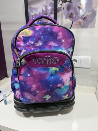 Mochila con carro Totto galaxia