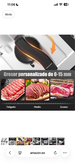 Cortadora de fiambre Electrica (NUEVO)