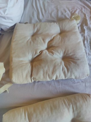 4 Cojines Ikea Beige
