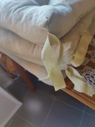 4 Cojines Ikea Beige