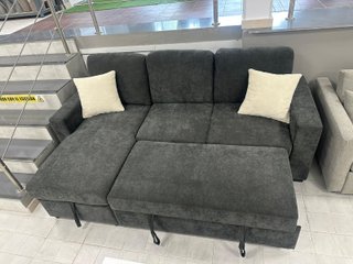 Sofá Cama Gris 3 Plazas