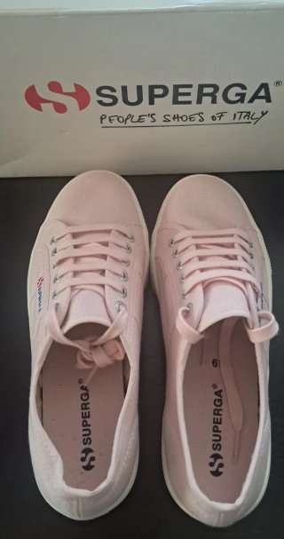 Zapatillas Superga Rosa Claro
