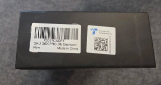 GKU Dashcam Cámara Coche 4K+1080P