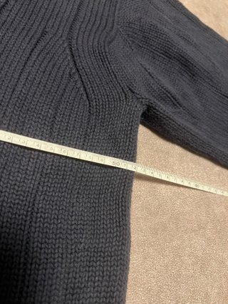 Maglione Ralph Lauren mezza zip blu L