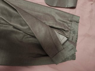 Traje ceremonia niño plateado