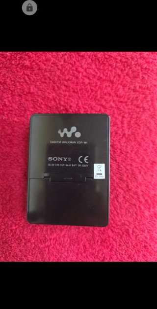 Reproductor Sony DAB/FM Negro/Plata