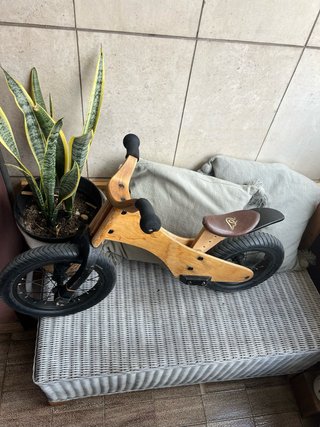 Bici de Equilibrio (sin pedales) de Madera