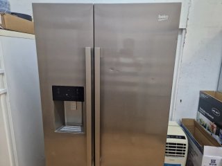 Nevera Beko Americana Acero Inoxidable