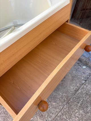 Bañera bebé con mueble